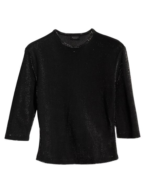26FW 구찌 블라우스 A009VZXJH7K 1000 NERO - GUCCI