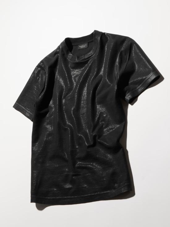 26FW 구찌 테크니컬 코튼 저지 티셔츠 A009A5XJH6N 1152 NERO