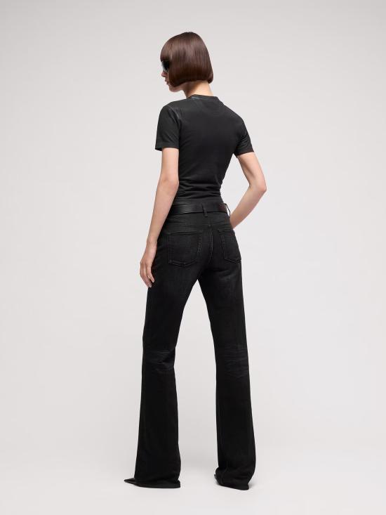 26FW 구찌 테크니컬 코튼 저지 티셔츠 A009A5XJH6N 1152 NERO - GUCCI