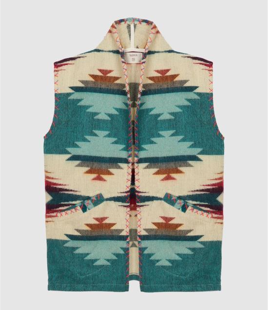 26FW MAISON BADIGO 베스트 Turquoise2 AB025399 S M