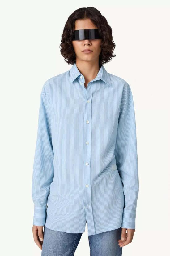  마르지엘라 탑 메종  타이백 셔츠 - MAISON MARGIELA