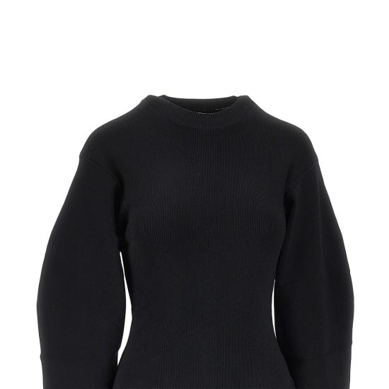 26FW 루루 드 세종 미디 원피스 ELENA Black - LOULOU DE SAISON