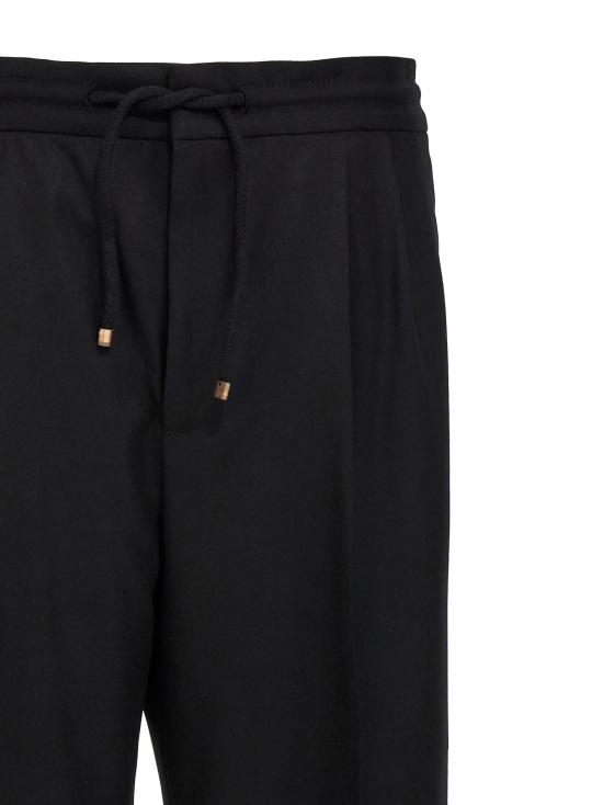 26FW 브루넬로 쿠치넬리 팬츠 BR295572BM BLACK - BRUNELLO CUCINELLI