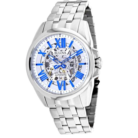  부로바 시계 96A187 WHITE