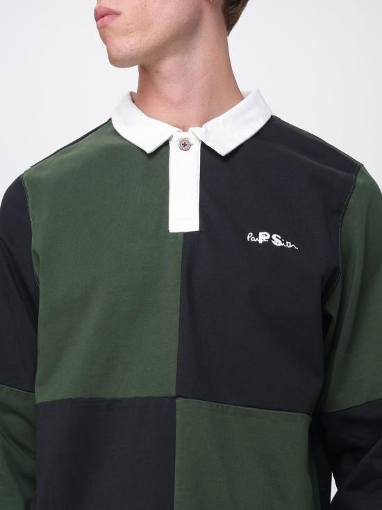 26FW PS 바이 폴스미스 폴로 티셔츠 M2R A232E W22642 79 black NERO MULTI - PS BY PAUL SMITH
