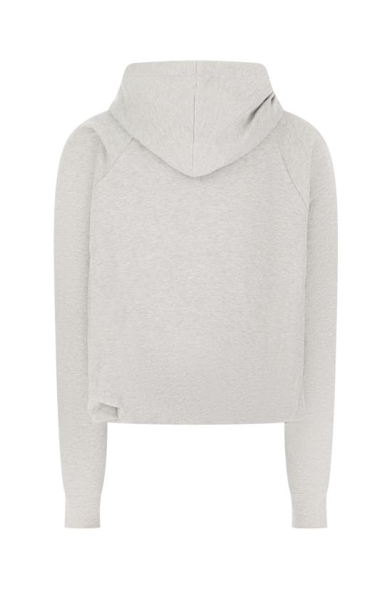 26FW 드리스 반 노튼 후드 티셔츠 2620111354612 813 GREY MELANGE - DRIES VAN NOTEN