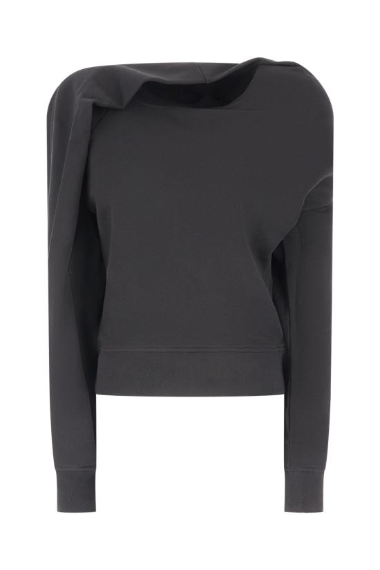 26FW 드리스 반 노튼 후드 티셔츠 2620111344610 900 BLACK