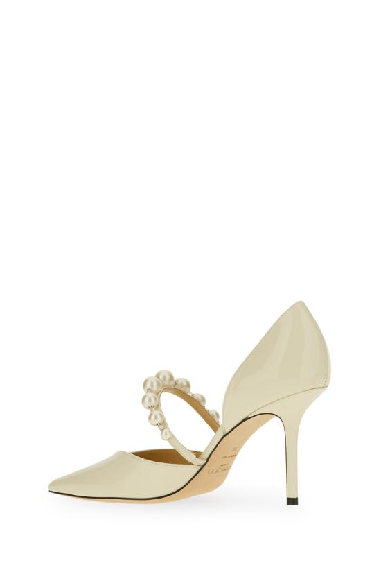 26FW 지미추 드레스 슈즈 AURELIE85XKM LATTE WHITE - JIMMY CHOO