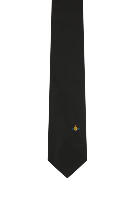 26FW 비비안웨스트우드 넥타이 81050004W01J5 N401 Black