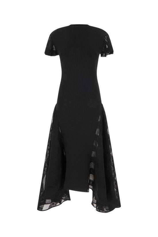26FW 랑방 원피스 RWDR0081K121H26 10 BLACK - LANVIN