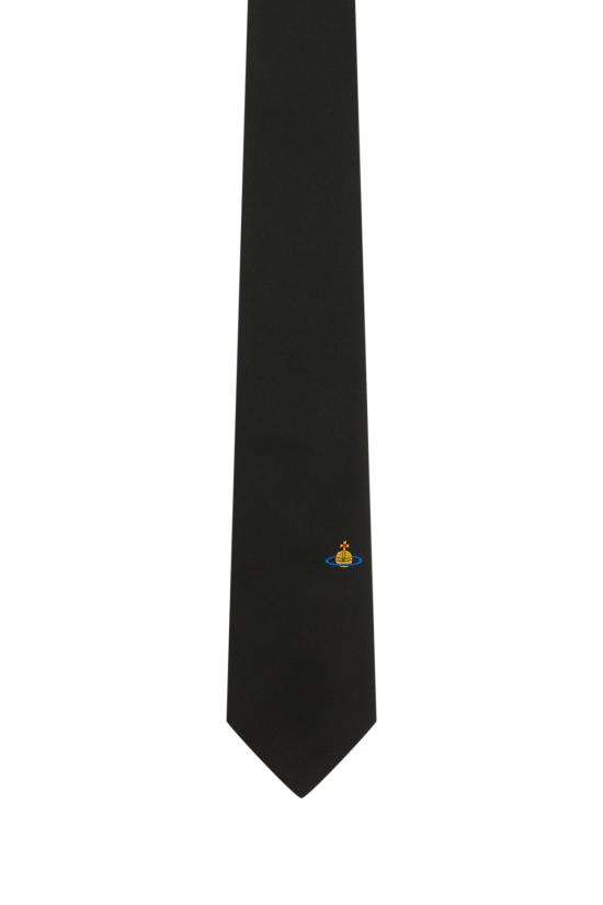 26FW 비비안웨스트우드 넥타이 81050001W01J5 N401 Black