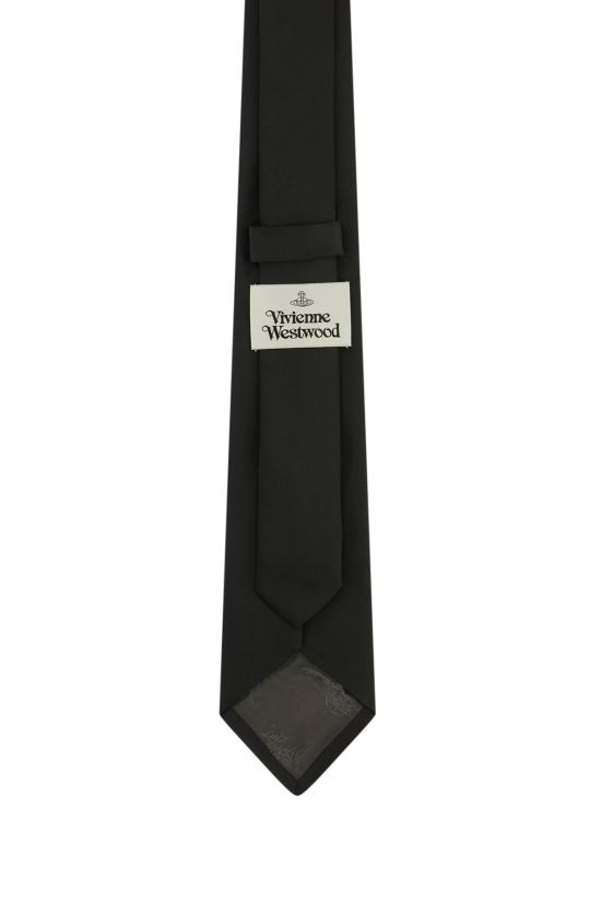 26FW 비비안웨스트우드 넥타이 81050001W01J5 N401 Black - VIVIENNE WESTWOOD
