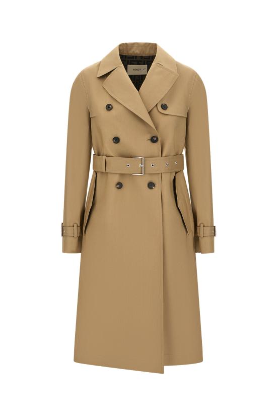 26FW 펜디 트렌치 코트 FF6241B1UE F0CJU Beige