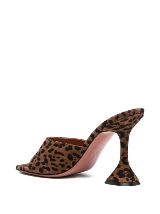 26FW 아미나 무아디 샌들 LUPITASLIPPERSUEDE95 LEOPARD BROWN - AMINA MUADDI