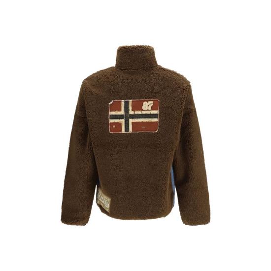 26FW 나파피리 긴팔 티셔츠 NANP0A8APEWT31NPWT3BB BROWN - NAPAPIJRI