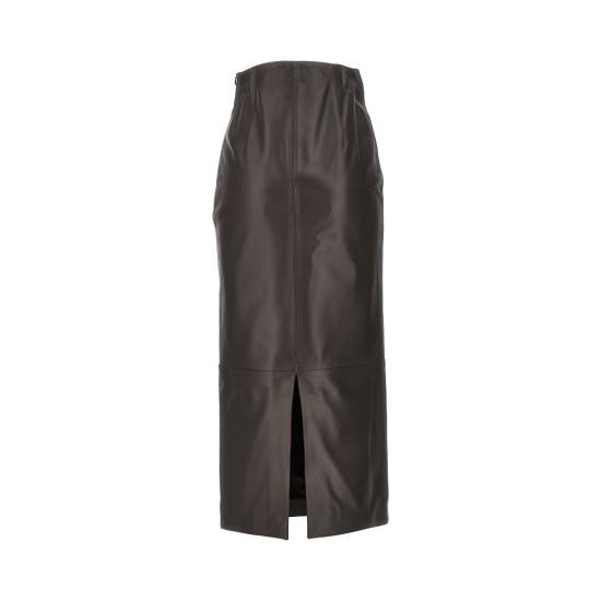 26FW 루루 드 세종 스커트 INGA Brown - LOULOU DE SAISON