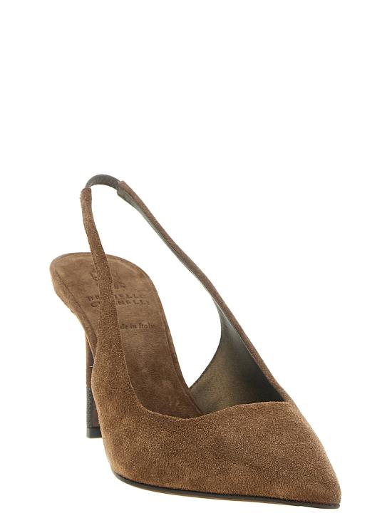 26FW 브루넬로 쿠치넬리 힐/펌프스 BR346044BM BROWN - BRUNELLO CUCINELLI