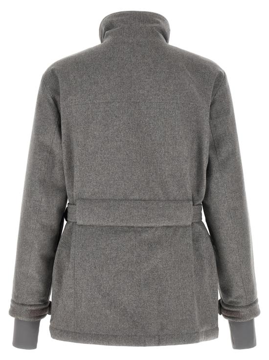 26FW 브루넬로 쿠치넬리 코트 BR345973BM GRAY - BRUNELLO CUCINELLI