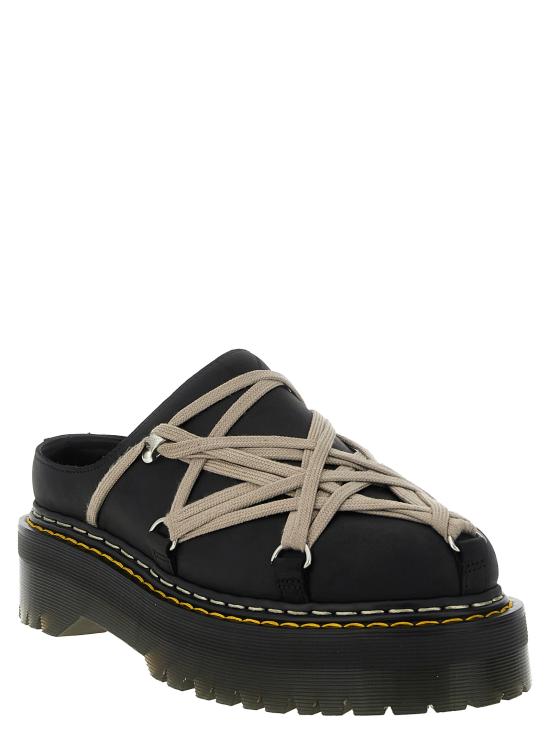 26FW 릭 오웬스 뮬/슬리퍼 DW02F18156001 09 BLACK DOM - RICK OWENS