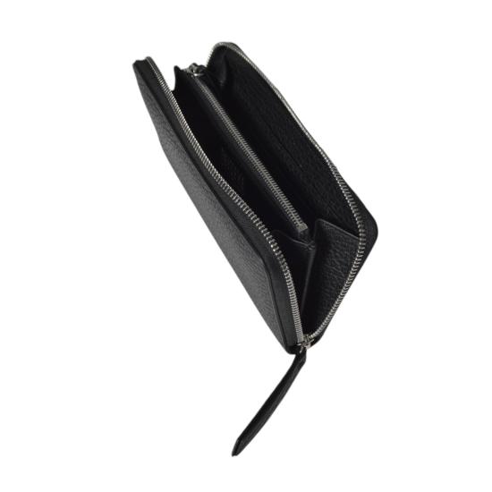 26FW 마르지엘라 4스티치 집어라운드 장지갑 S56UI0110P4455 T8013 NERO - MAISON MARGIELA