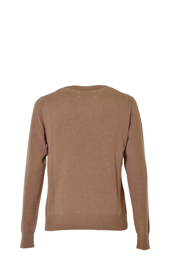 26FW 마르지엘라 에코 캐시미어 스웨터 SI0HA0002S17809 131 CAMMELLO - MAISON MARGIELA