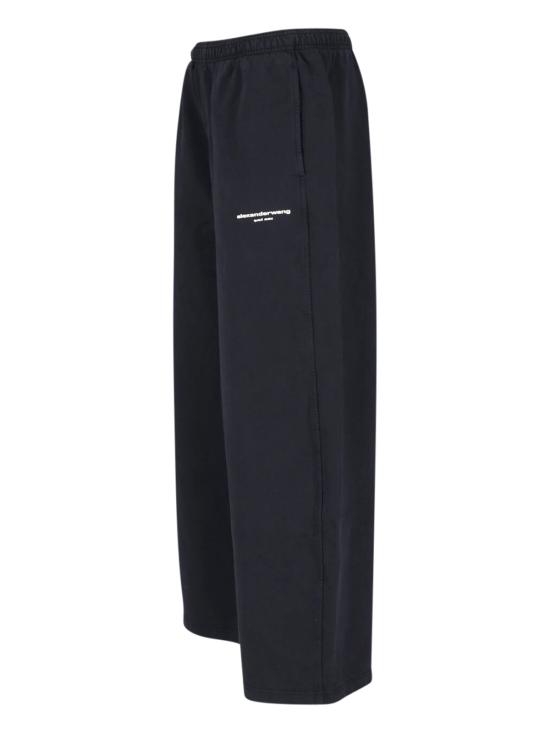 27SS 알렉산더 왕 스트레이트 팬츠 1CC4264065 011 BLACK - ALEXANDER WANG