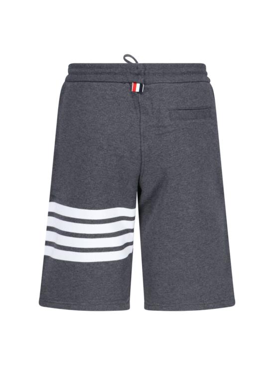 27SS 톰브라운 클래식 루프백 4바 스웨트쇼츠 MJQ012H 00535 025 GREY - THOM BROWNE