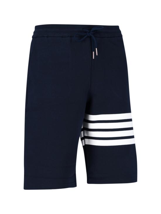 27SS 톰브라운 클래식 루프백 4바 스웨트쇼츠 MJQ012H 00535 461 BLUE - THOM BROWNE