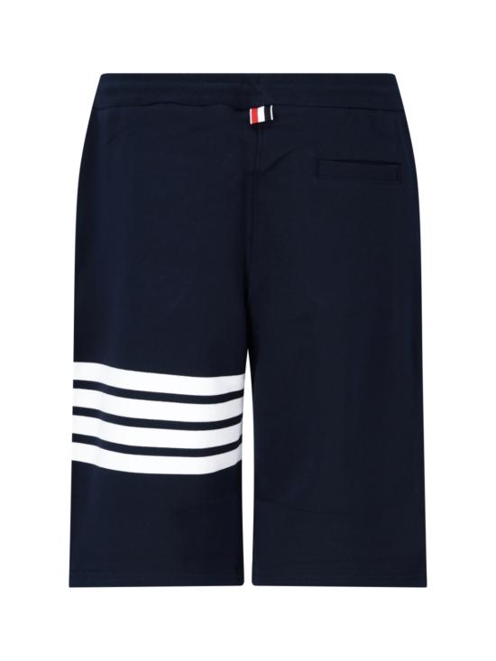 27SS 톰브라운 클래식 루프백 4바 스웨트쇼츠 MJQ012H 00535 461 BLUE - THOM BROWNE