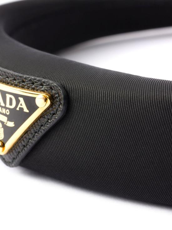 27SS 프라다 리나일론 헤드밴드 1IH080 2DMIF0632 BLACK - PRADA