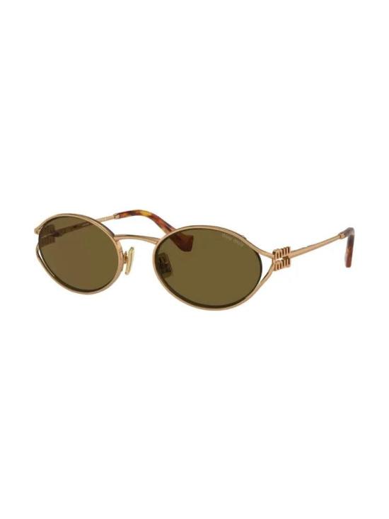  미우미우 선글라스 SMU52YC054E7OE FE01T Loden Lenses GOLD - MIU MIU