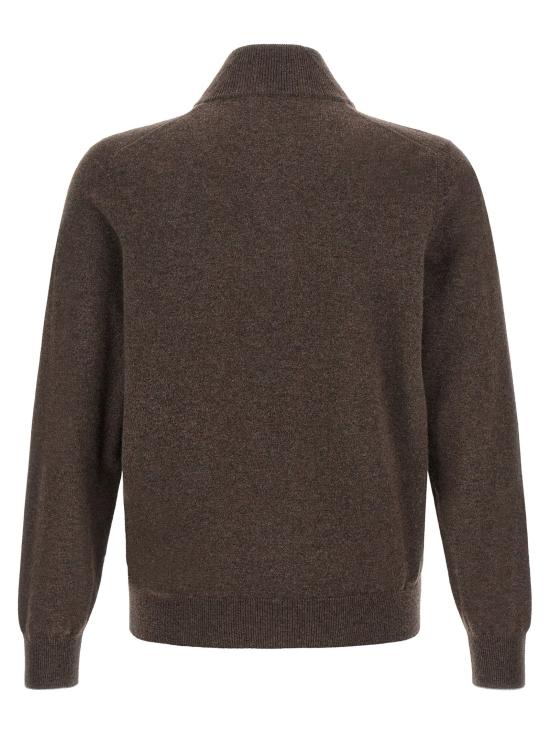  브루넬로 쿠치넬리 스웨터 LDM2200124CU766 BROWN - BRUNELLO CUCINELLI