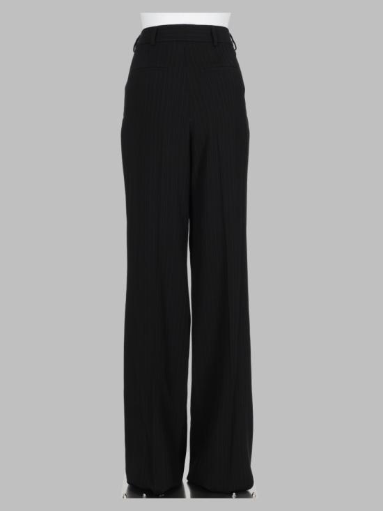 26FW 생로랑 스트레이트 팬츠 A007RM Y4L311003 BLACK - SAINT LAURENT