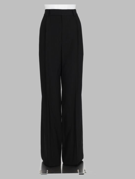 26FW 생로랑 스트레이트 팬츠 A007RM Y4L311003 BLACK