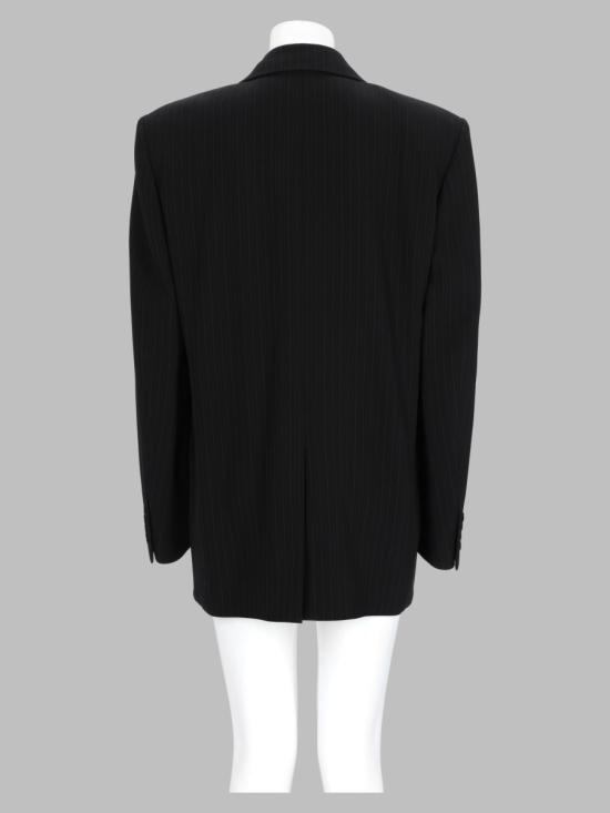 26FW 생로랑 트렌치 코트 A006IT Y4L311003 BLACK - SAINT LAURENT
