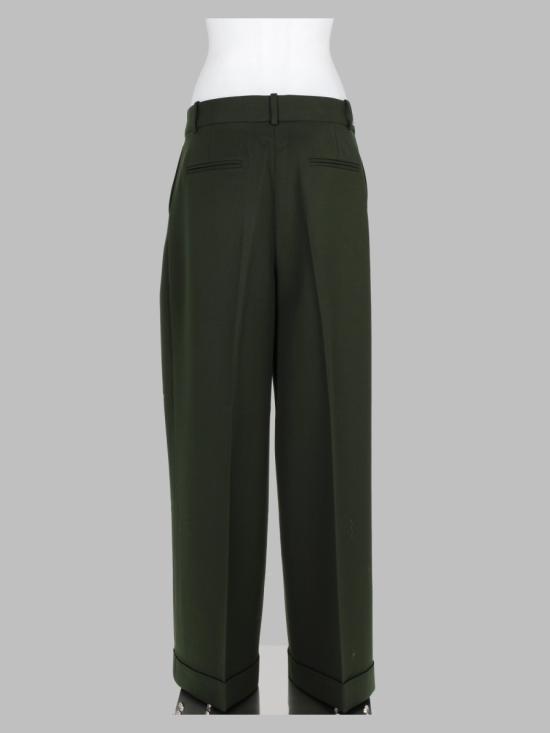 26FW 가니 스트레이트 팬츠 A1080178 851 GREEN - GANNI