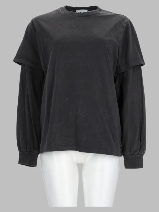 26FW 가니 탑 A1050266 252 CHARCOAL