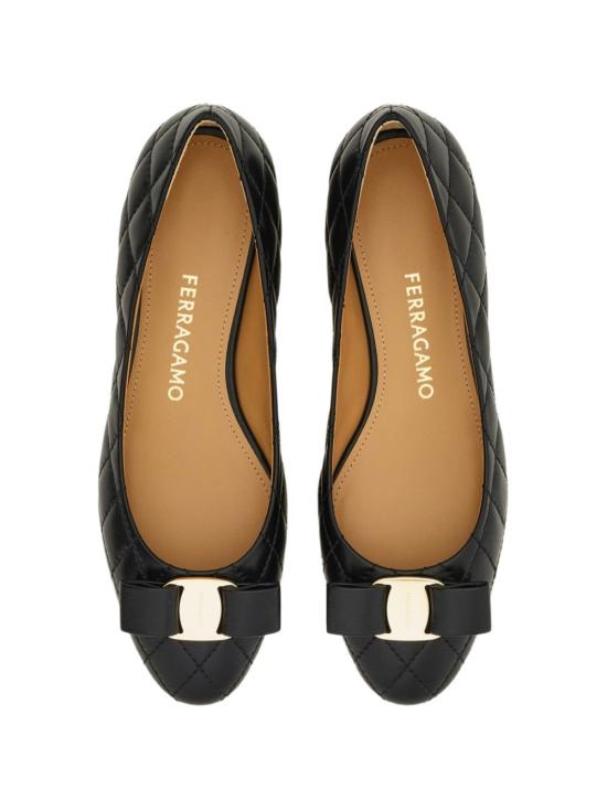 26FW 살바토레 페라가모 샌들 01M456VARINAQUILT798498NAPPAICEKIMANTIMNERO BLACK - SALVATORE FERRAGAMO
