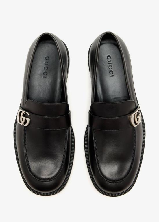 26FW 구찌 더블 G 로퍼 A006HCBLM001000 BLACK - GUCCI