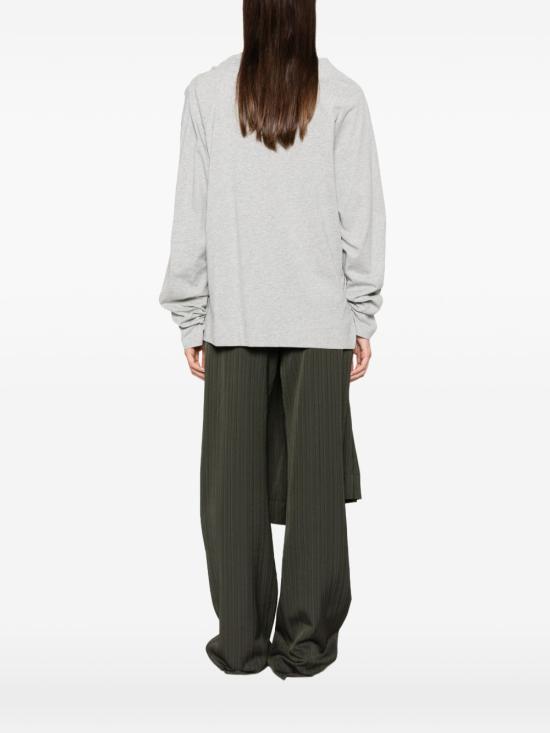 26FW 드리스 반 노튼 반팔 티셔츠 0111184604813 GREY MELANGE - DRIES VAN NOTEN