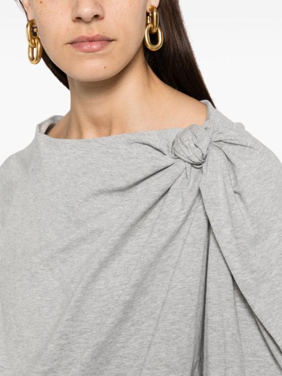 26FW 드리스 반 노튼 반팔 티셔츠 0111184604813 GREY MELANGE - DRIES VAN NOTEN