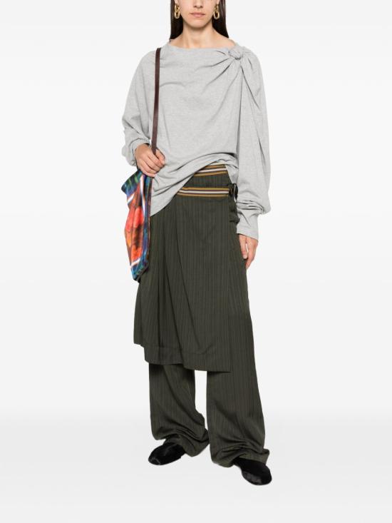 26FW 드리스 반 노튼 반팔 티셔츠 0111184604813 GREY MELANGE - DRIES VAN NOTEN