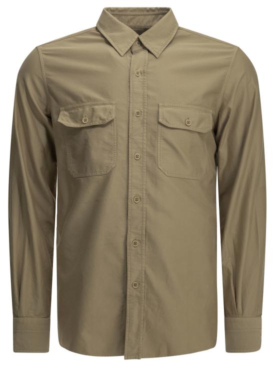 26FW 톰포드 긴팔 셔츠 HME001FMC327JBW BEIGE