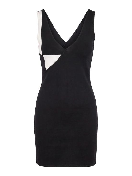 26FW 베르사체 미디 원피스 10266311A191011B000 BLACK