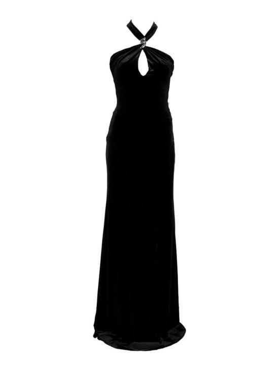 26FW 니사 미디 원피스 RS16826BLACK