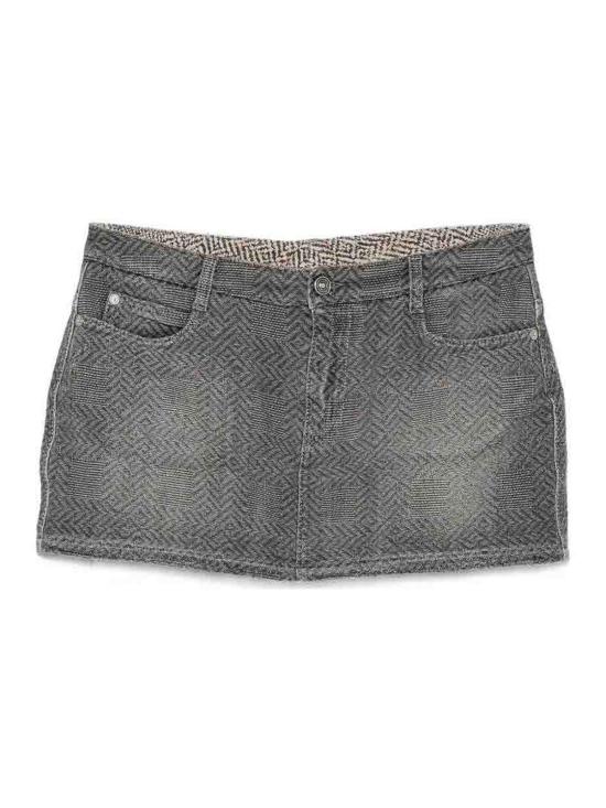 26FW 에르마노 설비노 스커트 D497O302XQA90303 BLACK