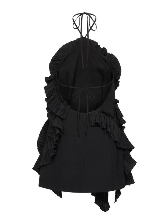 26FW 블루마린 미디 원피스 RF6046T886422222 BLACK - BLUMARINE