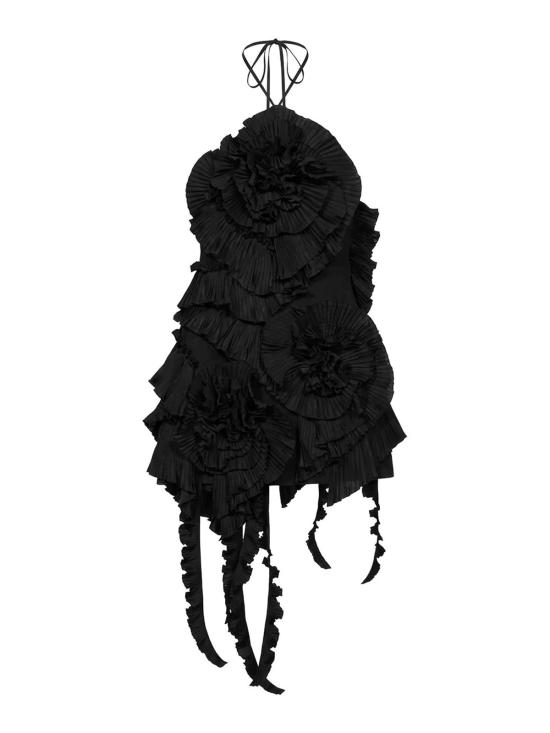 26FW 블루마린 미디 원피스 RF6046T886422222 BLACK