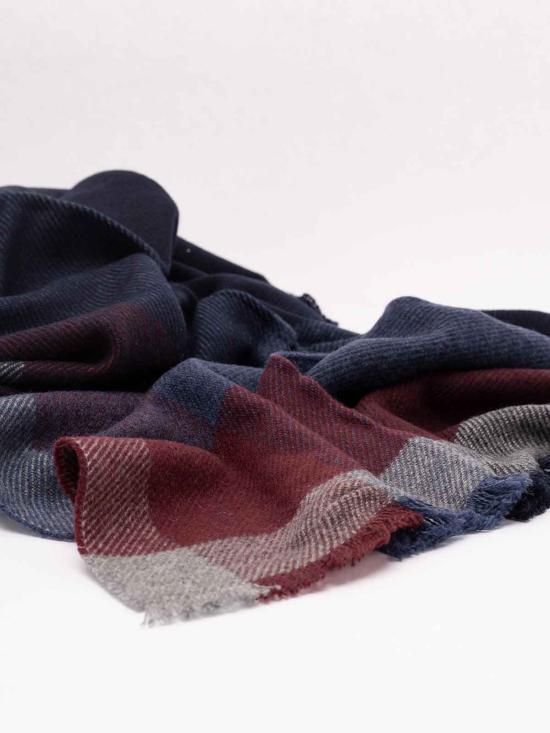 26FW 브루넬로 쿠치넬리 울&캐시미어 트윌 체크 스카프 MSC666AGCVF14 MULTICOLOUR - BRUNELLO CUCINELLI