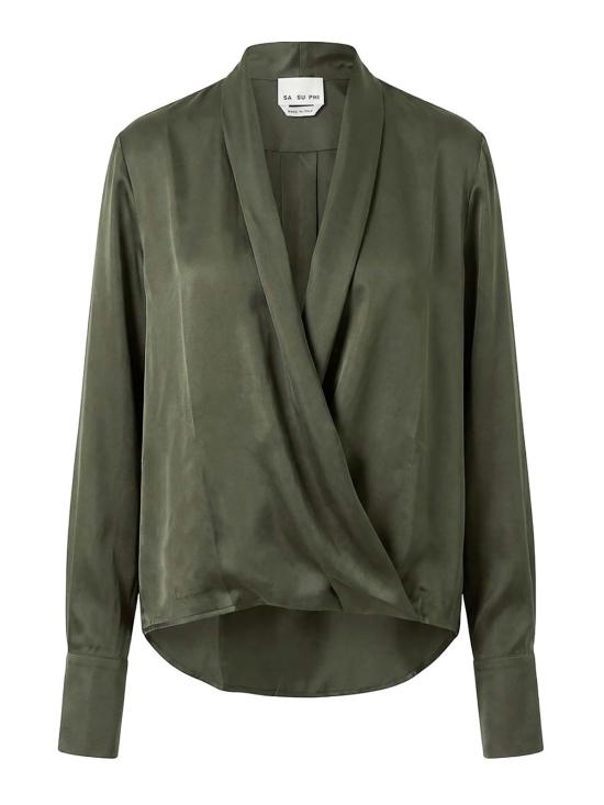 26FW 사 수 파이 반팔 티셔츠 W26150TS0750 GREEN